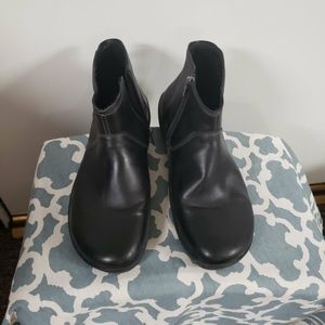 Birkenstock Bennington Black Leather Ankle Boots W 41 10-10.5 or men’s 8.5-9